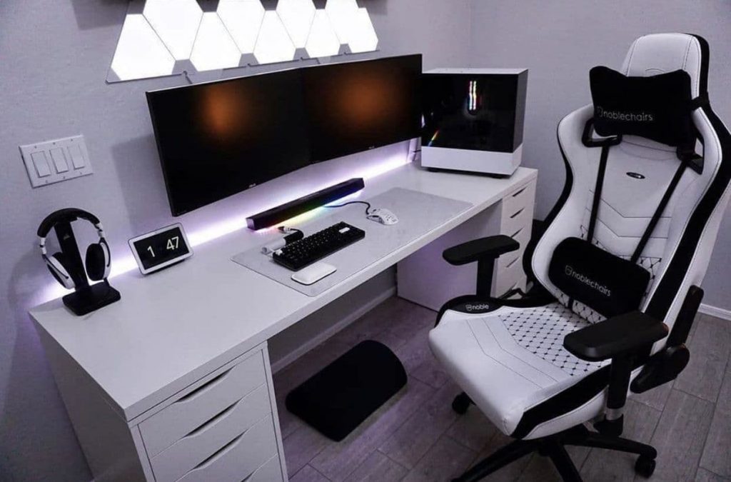 Black in White Setup